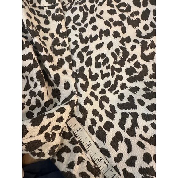 J Crew Pants Leopard Print - Picture 6 of 7